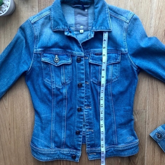 G-STAR Light blue button front Denim Jacket - XS - Picture 8 of 9